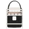 vidaXL Kids' Loft Bed with Tunnel without Mattress White&Black 90x200cm