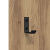 vidaXL Wall-Mounted Coat Rack Artisan Oak 30 x 1.5 x 80 cm