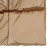 vidaXL Summer Duvet Gold 140 x 220 cm Satin and Microfiber