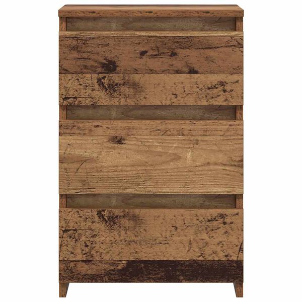 vidaXL Bedside Cabinets 2 pcs Old Wood 40x35x62.5 cm Engineered Wood