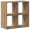 vidaXL Bookcase Artisian Oak 68,5x32x68,5 cm Engineered Wood