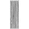 vidaXL Highboard Grey Sonoma 50x41x124 cm Engineered Wood