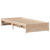 vidaXL Bed Frame without Mattress 90x190 cm Single Solid Wood Pine