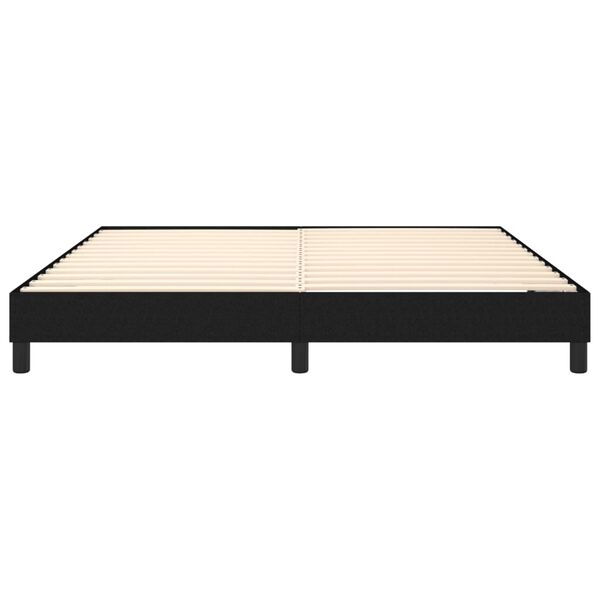 vidaXL Box Spring Bed Frame Black Super King Fabric (UK/IE/FI/NO only)