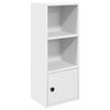 vidaXL Bookcase White 31x24x77 cm Engineered Wood