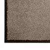vidaXL Door Mat Beige 60 x 40 x 1.2 cm Teddy Fabric