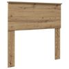 vidaXL Bed Frame with Drawer Artisan Oak 90 x 200 cm Engineered Wood