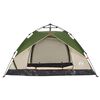 vidaXL Camping Tent Dome 3-Person Green Quick Release