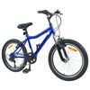 vidaXL Kids Bike 20'' 6-Speed for 6-11 Years Old Dark Blue