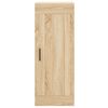 vidaXL Highboard Sonoma Oak 34.5x34x180 cm Engineered Wood