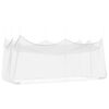 vidaXL Garden Mosquito Net 220 mesh White 3 x 6 x 2.5 m Polyester