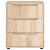 vidaXL Sideboard VISNES Sonoma Oak 60x40x73 cm Engineered Wood