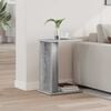 vidaXL End Table Grey Sonoma 35 x 25 x 50 cm Engineered Wood
