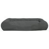 vidaXL Dog Cushion with Pillows Dark Grey 89x75x19 cm Oxford Fabric