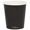 vidaXL Coffee Paper Cups 200 ml 100 pcs Black