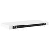vidaXL Floating Wall Shelves 2 pcs White 50x23x3.8 cm MDF