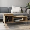 vidaXL Coffee Table Sonoma Oak 100x50x45 cm Engineered Wood