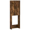 vidaXL Toilet Cabinet HAARLEM Smoked Oak 66 x 25.5 x 190 cm