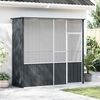 vidaXL Bird Cage Anthracite 215x78x200 cm Galvanised Steel