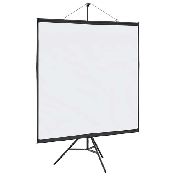 vidaXL Projection Screen with Tripod 81 Inch 1:1