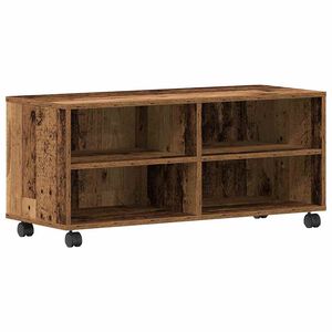 vidaXL TV Cabinet 90 x 35 x 40.5 cm Brown Engineered wood