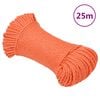 vidaXL Work Rope Orange 3 mm 25 m Polypropylene