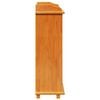 vidaXL Wine Rack Brown 58 x 28 x 90 cm Solid Pine Wood
