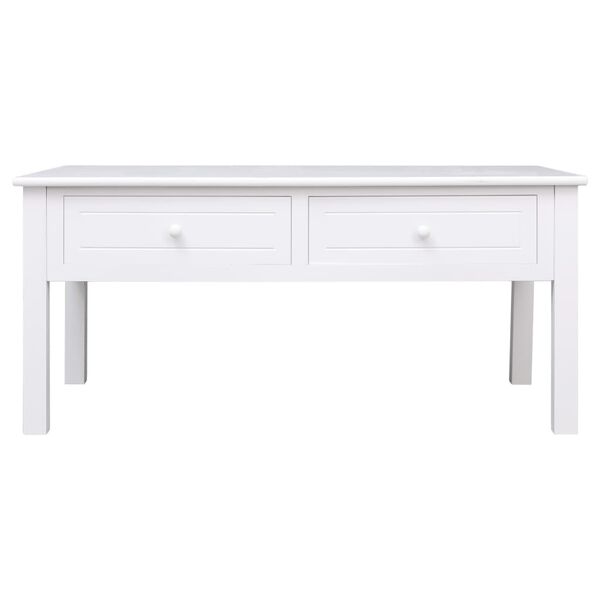 vidaXL Coffee Table White 100x50x45 cm Wood