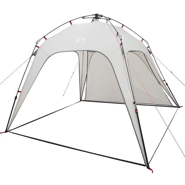 vidaXL Instant Tent Folding with Storage Grey 260 x 260 x 197 cm Steel