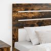 vidaXL Headboard with Headboard Smoked Oak 75 cm Engineered wood