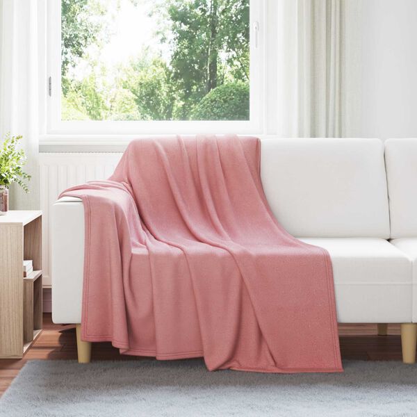 vidaXL Throw Blankets 6 pcs Pink 200 x 150 cm Fleece