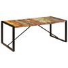 vidaXL Dining Table 200x100x75 cm Solid Reclaimed Wood
