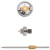vidaXL HVLP Spray Gun Nozzle 0.8 mm Nozzle Silver Stainless Steel