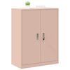 vidaXL Storage Cabinet Pink 80 x 40 x 105 cm Steel