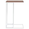 vidaXL Side Table White 40x30x59 cm Engineered Wood