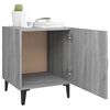 vidaXL Bedside Cabinet Grey Sonoma Engineered Wood