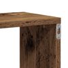 vidaXL Wall Shelf Old Wood 104x20x58.5 cm Engineered Wood