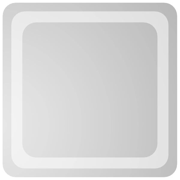 vidaXL LED Bathroom Mirror 40x40 cm