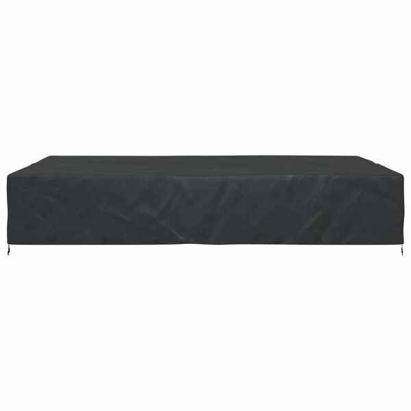 vidaXL Furniture Cover Plain Black 400 x 300 x 70 cm 210D