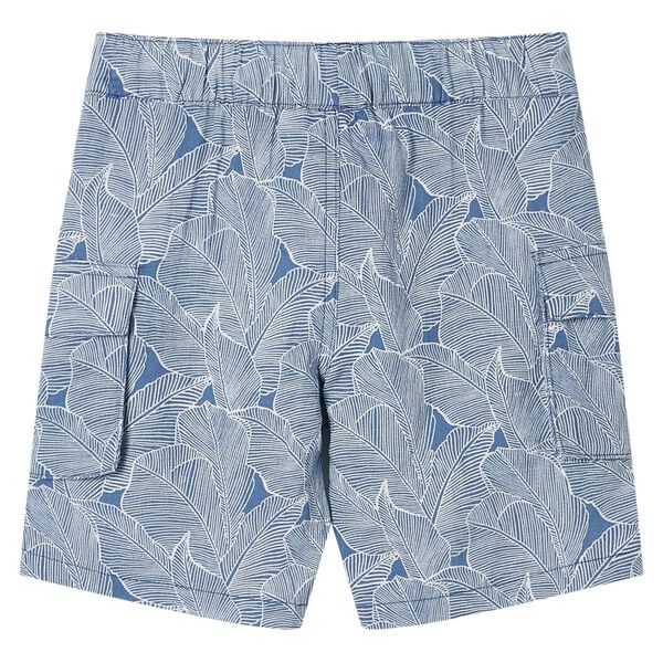 Kids' Shorts with Drawstring Dark Blue 128