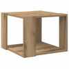 vidaXL Coffee Table Artisan Oak 40x40x30 cm Engineered Wood