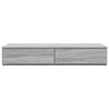vidaXL Bed Drawers Grey Sonoma 90 x 36.5 x 16.5 cm Engineered Wood