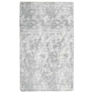 vidaXL Shaggy Rug High Pile NAVARRA Silver Grey 60x100 cm Polyester