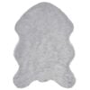 vidaXL Faux Sheepskin Rug Tafalla Grey 60 x 90 cm Polyester