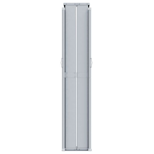 vidaXL Retractable Side Awning Red 180x1000 cm