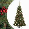 vidaXL Artificial Christmas Tree with Bauble 120 cm 150 LEDs