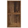 vidaXL TV Cabinet Set Old Wood 37 x 37 x 72 cm Engineered Wood