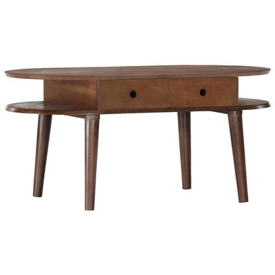 vidaXL Coffee Table 100x50x46 cm Solid Acacia Wood