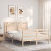 vidaXL Bed Frame without Mattress 120x200 cm Solid Wood