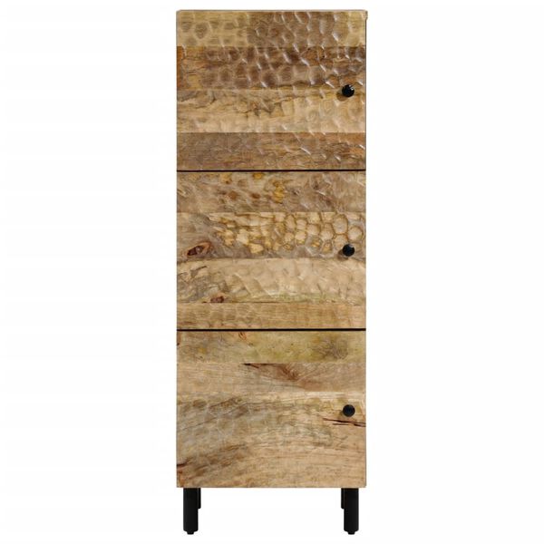 vidaXL Highboard 40x33x110 cm Solid Wood Mango